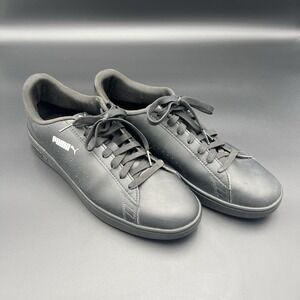 Puma Black Low-Profile Sneakers